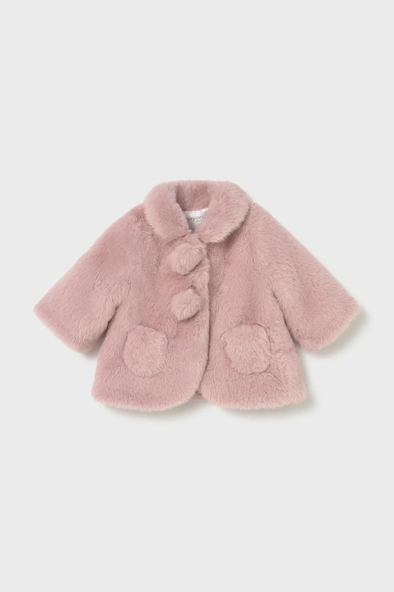 Mayoral Newborn palton pentru copii roz 2402.2K.Newborn.9BYA