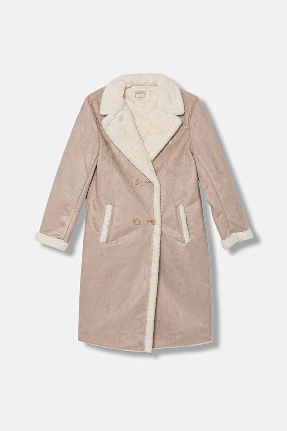 Guess haină pentru copii cu captuseala roz J5BL06.WGJH0.9BYA