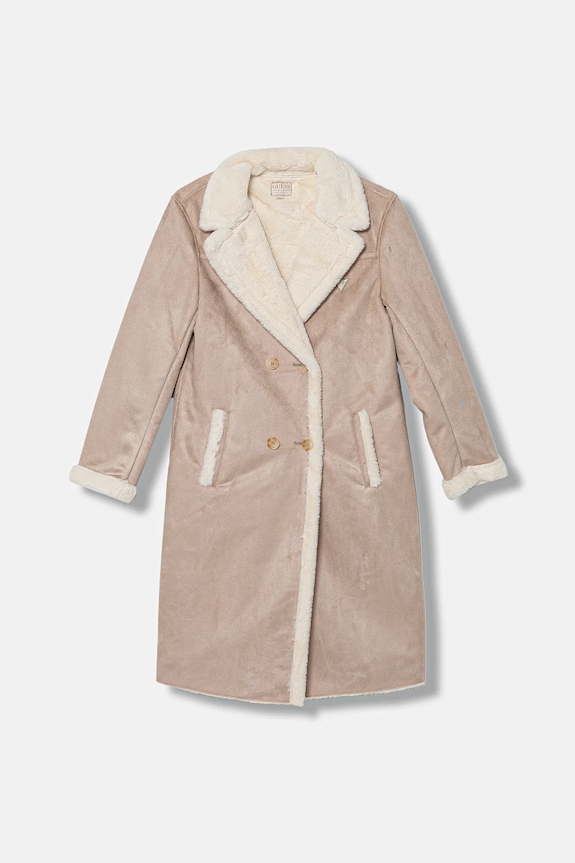 Guess haină pentru copii cu captuseala roz J5BL06.WGJH0.9BYA