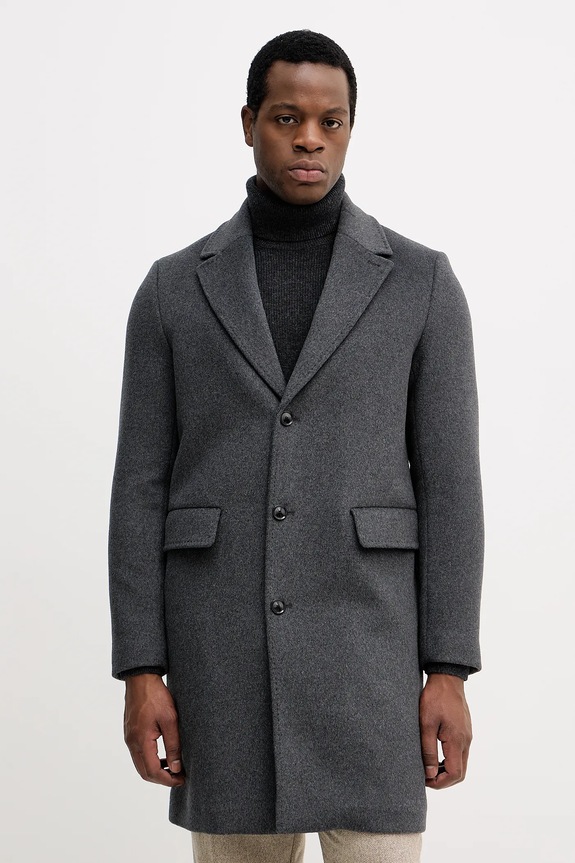 Sisley cappotto transitorio grigio 2VLPSN041