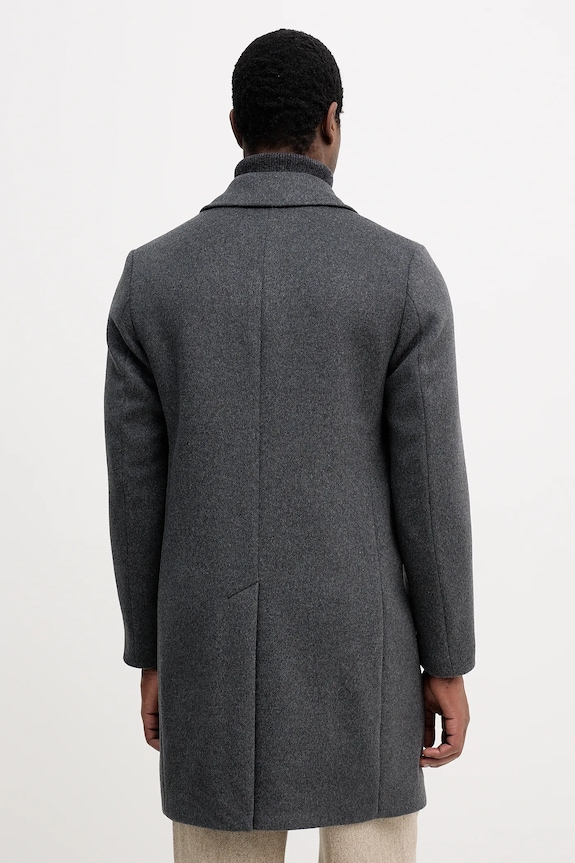 Abbigliamento Sisley cappotto 2VLPSN041 grigio