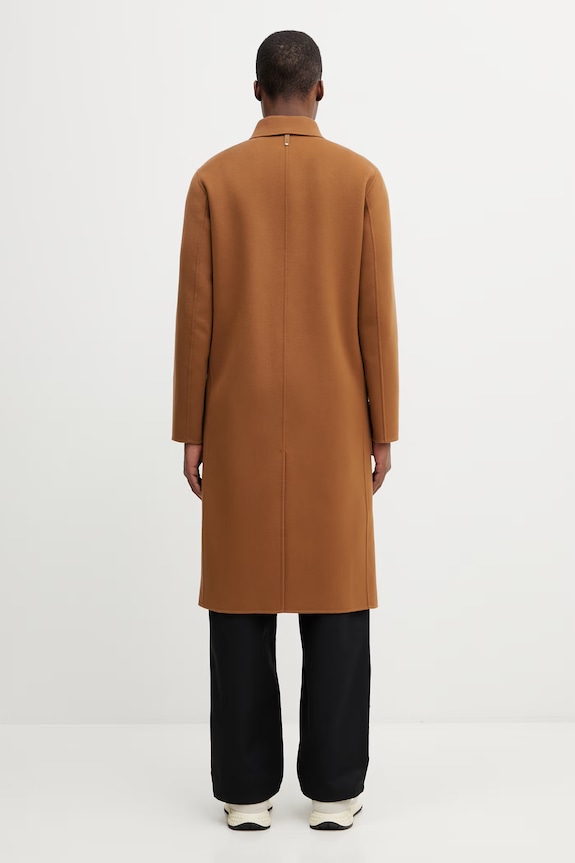 Odzież Mackage elegancki płaszcz męski BECKETT brązowy