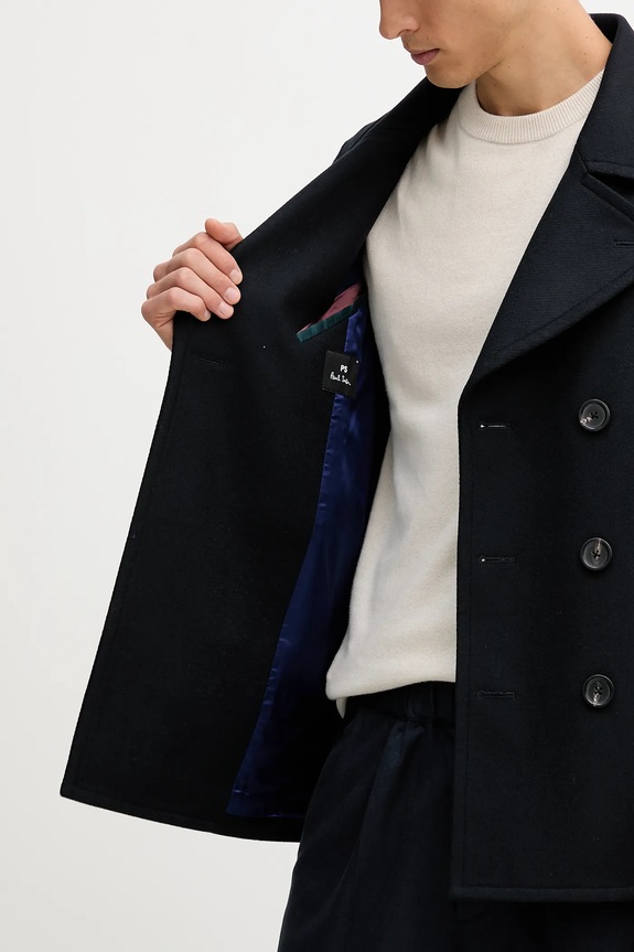 PS Paul Smith cappotto con lana M2R.597T.T21059