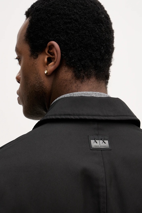 Armani Exchange cappotto XM001096.AF16672 nero