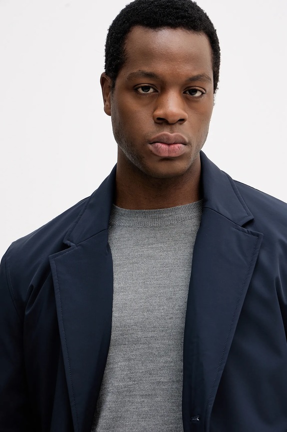 Tommy Hilfiger cappotto blu navy MW0MW40766