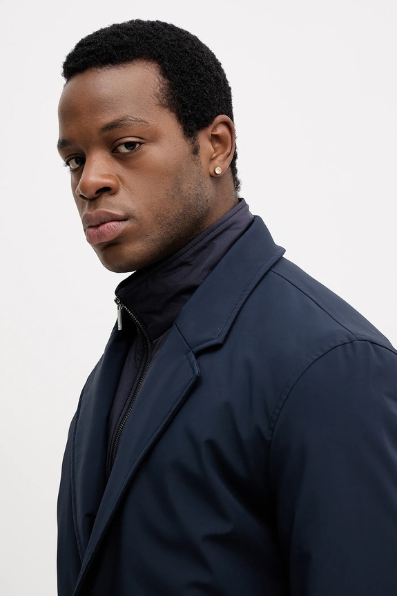 Tommy Hilfiger cappotto MW0MW40766 blu navy