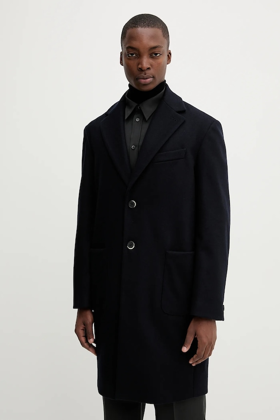 BARENA VENEZIA cappotto in lana Capospalla Baron CSU5230.444 blu navy AW25