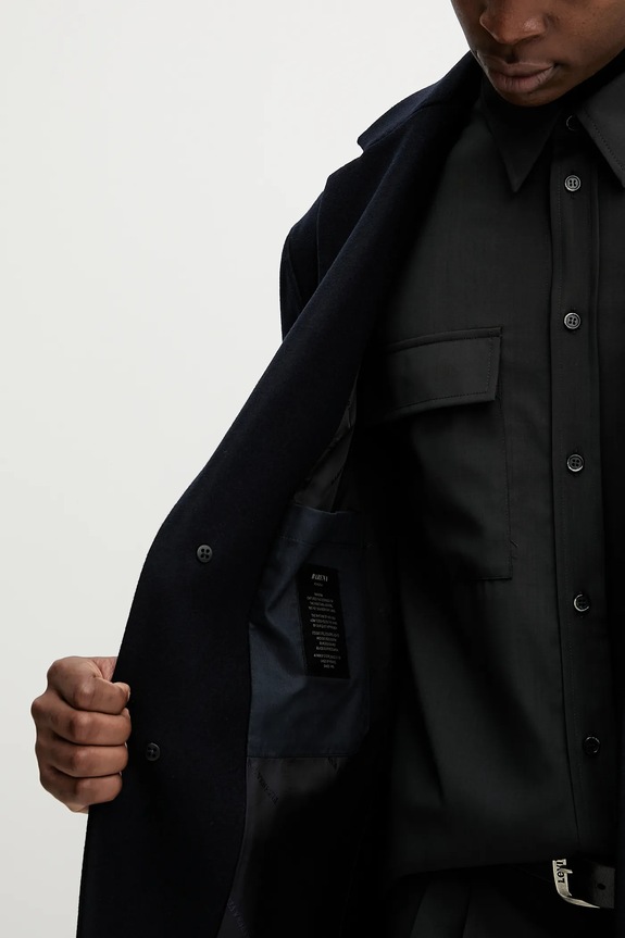 BARENA VENEZIA cappotto in lana Capospalla Baron CSU5230.444 blu navy