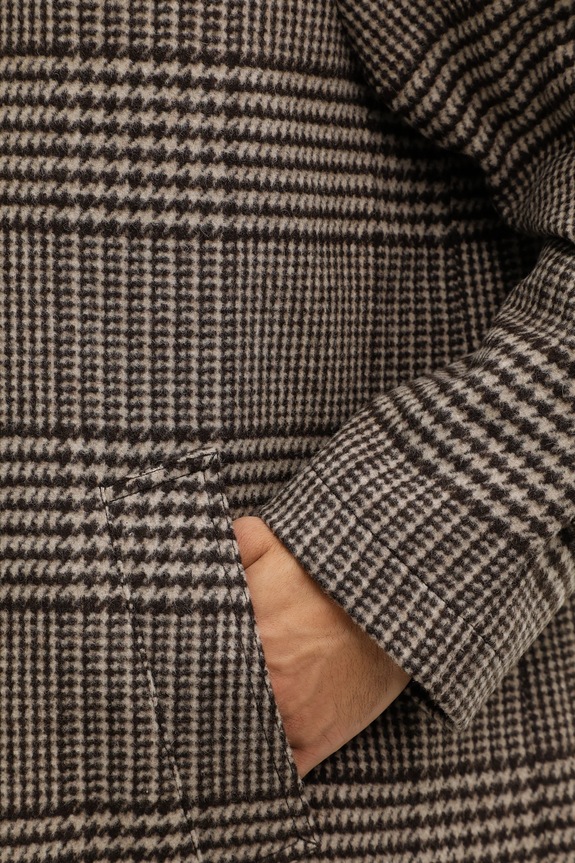 Tommy Hilfiger płaszcz z dodatkiem wełny MW0MW40633