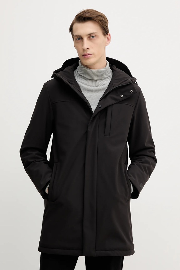 Trussardi cappotto transitorio nero 8024M000007N