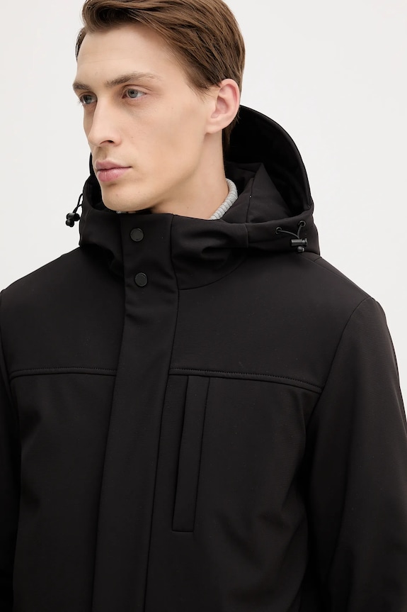 Trussardi cappotto nero 8024M000007N