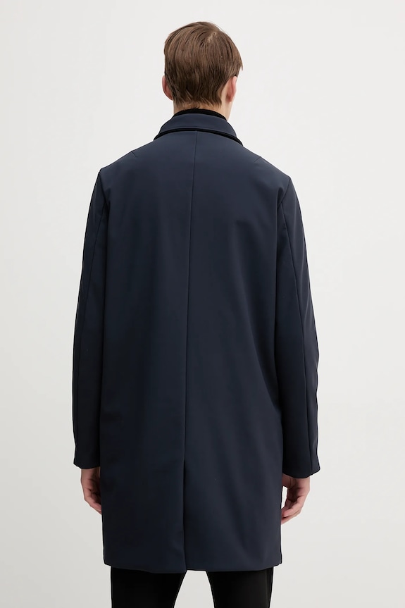 Abbigliamento Trussardi cappotto 8023M000006N blu navy