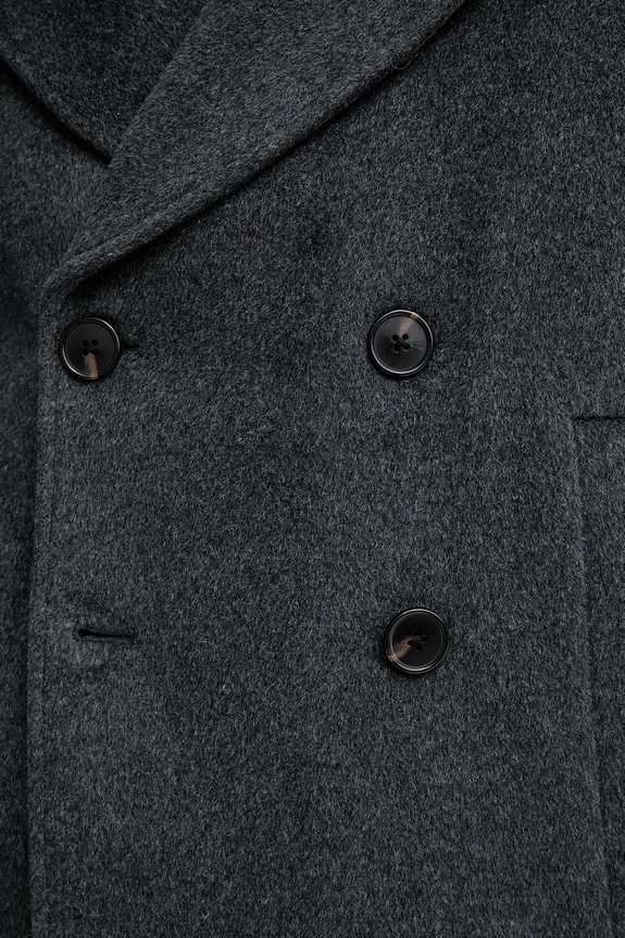 Kabát s prímesou vlny Calvin Klein LV04LD472G