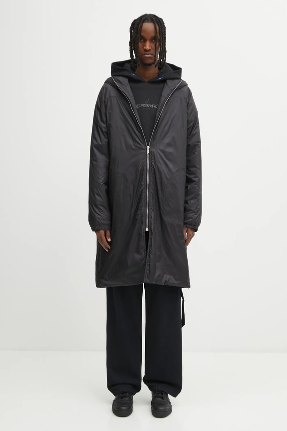 Rick Owens DRKSHDW płaszcz Sealed Windbreaker DU02E7973.NP