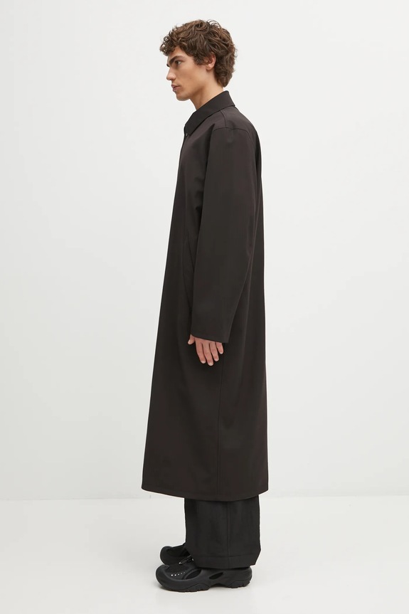 Our Legacy coat with wool Cloak M4251CC brown AW25