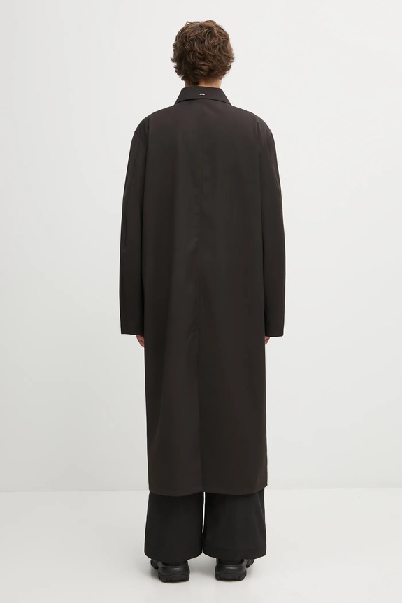 Clothing Our Legacy coat with wool Cloak M4251CC brown