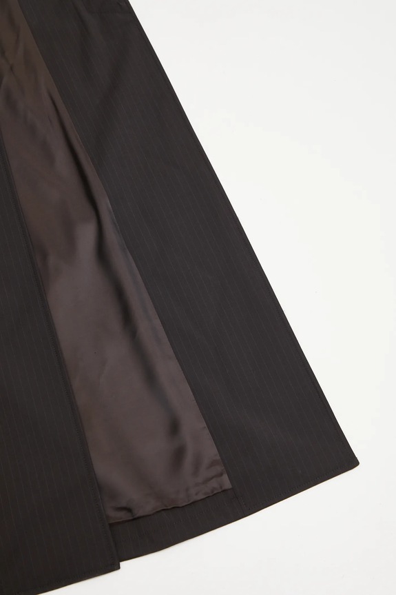 Our Legacy coat with wool Cloak M4251CC brown