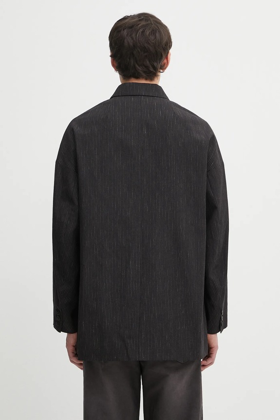Îmbrăcăminte Visvim sacou din lână hammons jkt santome 125105013025 negru