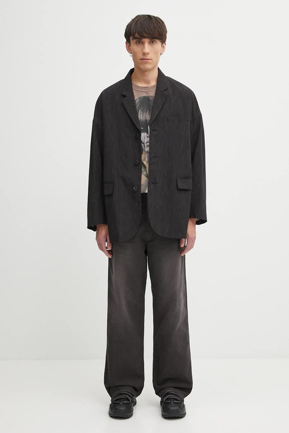 Visvim giacca in misto lana hammons jkt santome 125105013025
