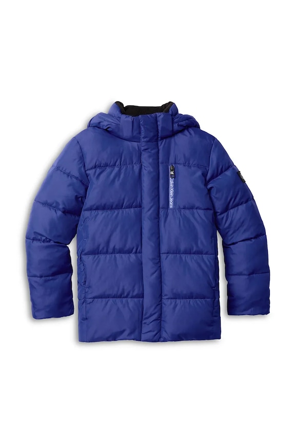 Detská zimná bunda Calvin Klein Jeans IB0IB01276.104.116.9BYA tmavomodrá AW25