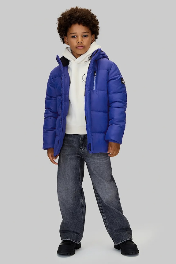 Detská zimná bunda Calvin Klein Jeans IB0IB01276.104.116.9BYA