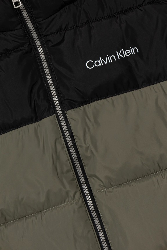 Αγορίστικα Αμάνικο μπουφάν Calvin Klein Jeans IB0IB02535.9BYA πράσινο