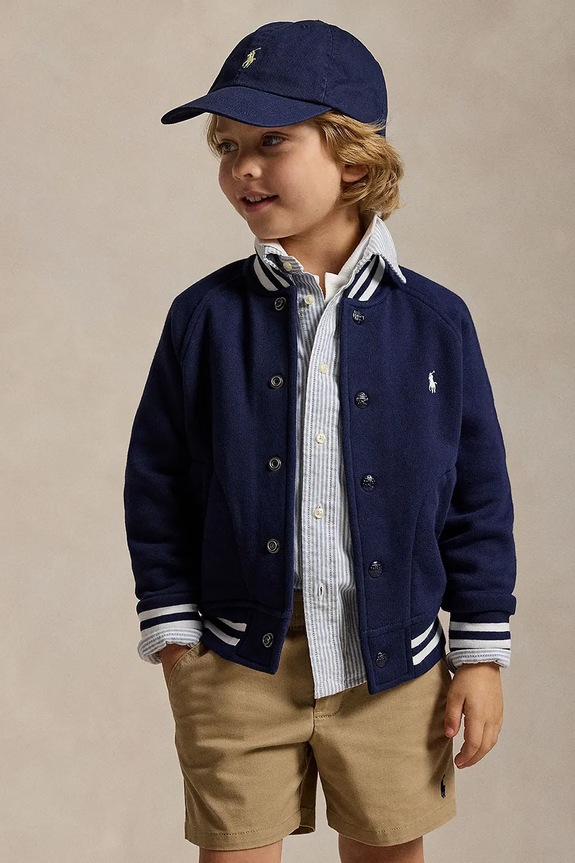 Polo Ralph Lauren kurtka bez kaptura granatowy 322932140004