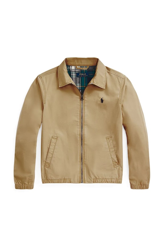 Polo Ralph Lauren jachetă de bumbac 323934661001 bej SS26