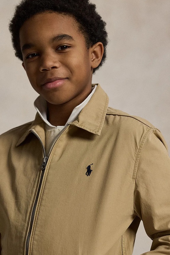 Polo Ralph Lauren jachetă de bumbac 323934661001 bej
