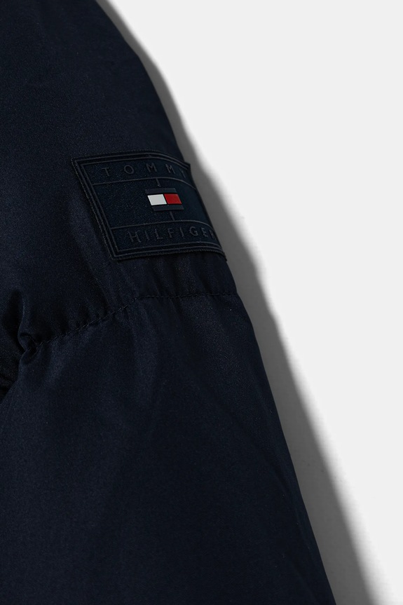 Tommy Hilfiger geacă de puf pentru copii bleumarin KB0KB09815.9BYA