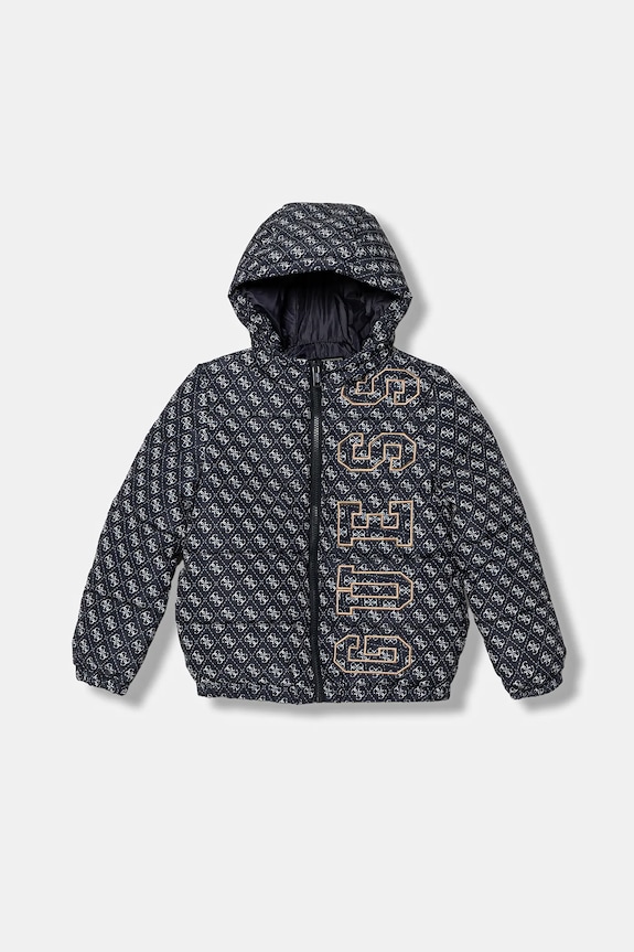 Detská bunda Guess bomber sivá L5YL05.WHE60.9BYA