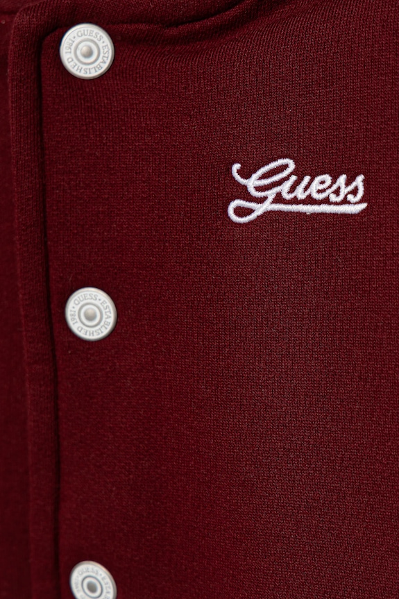 Chłopiec Guess bluza dziecięca N5YQ10.K0160.9BYA bordowy
