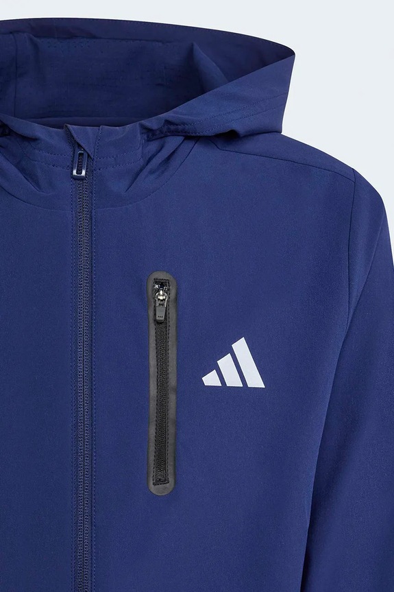 Chlapec Detská bunda adidas KE5428 tmavomodrá