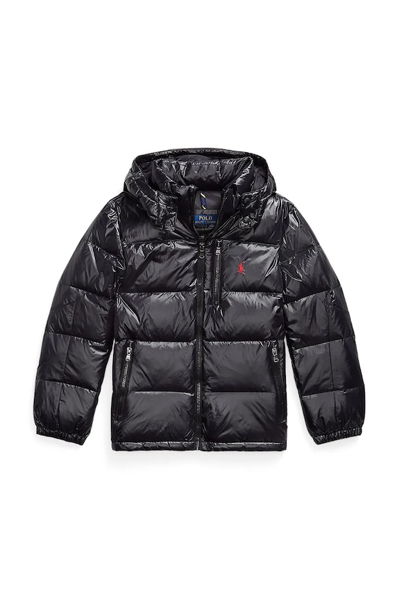 Polo Ralph Lauren kurtka dziecięca pozostałe czarny 323978459001