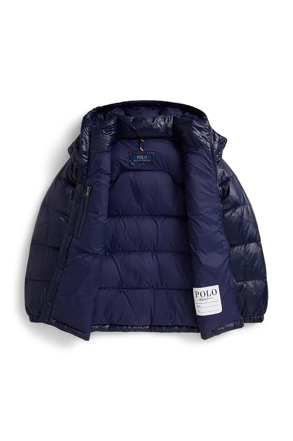 Παιδικό μπουφάν Polo Ralph Lauren 323978459004 σκούρο μπλε