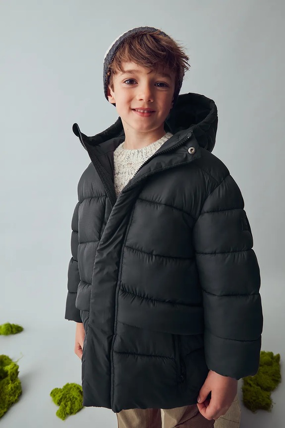 Detská bunda Mayoral zateplené čierna 4422.5G.Mini.9BYA