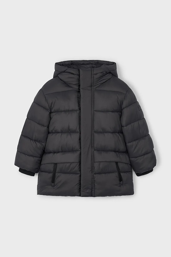 Detská bunda Mayoral 4422.5G.Mini.9BYA čierna AW25