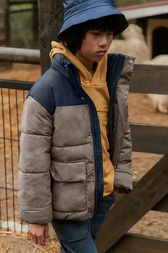 Παιδικό μπουφάν Mayoral άλλο καφέ 7414.7C.Junior.9BYA