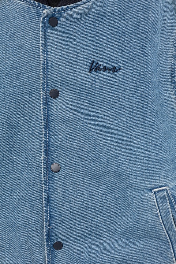 Αγορίστικα Παιδικό μπουφάν bomber Vans Denim Baseball Jacket VN000PXMCDX1 μπλε