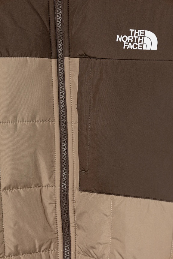 The North Face giacca reversibile per bambini B REVERSIBLE SHASTA FZ HOODED JACKET NF0A88TPDHN1 beige