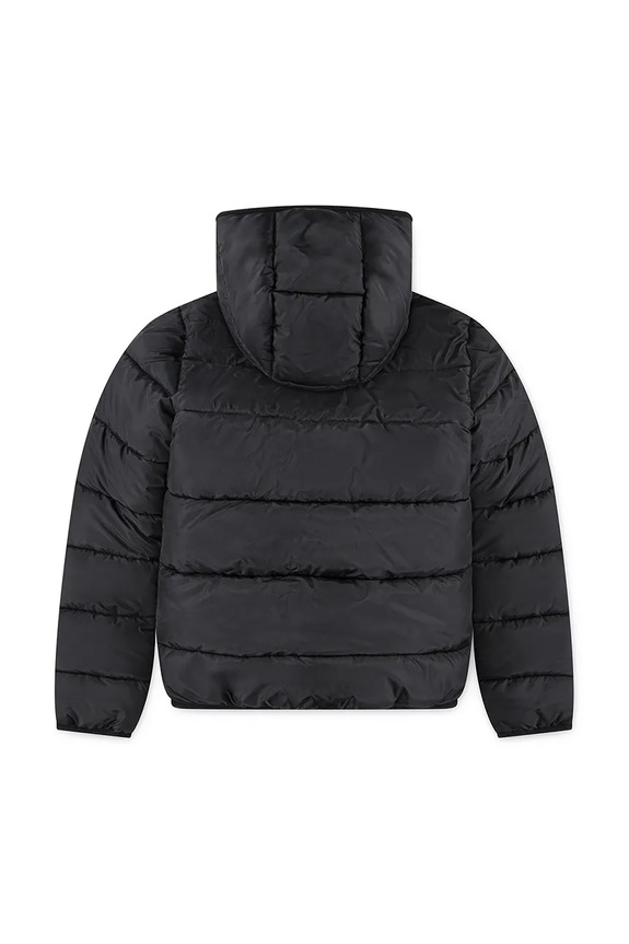 Levi's geacă copii SHERPA LINED MDWT PUFFER 9EN628 negru AW25