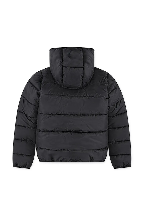 Levi's geacă copii SHERPA LINED MDWT PUFFER 9EN628 negru AW25