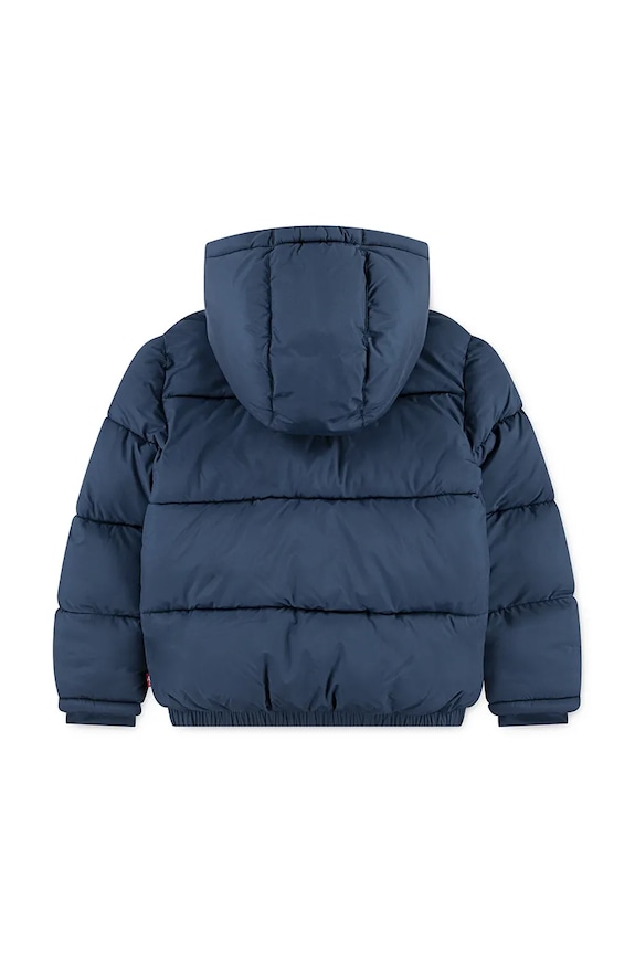 Levi's gyerek dzseki HVWT PUFFER WITH LOGO ELAS 9EN633 sötétkék AW25