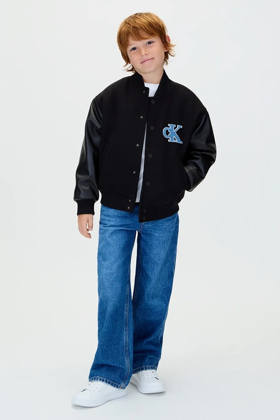 Dječja bomber jakna Calvin Klein Jeans IB0IB02567.9BYA