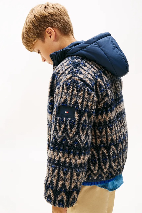 Dječaci Dječja jakna Tommy Hilfiger KB0KB09882.9BYA crna