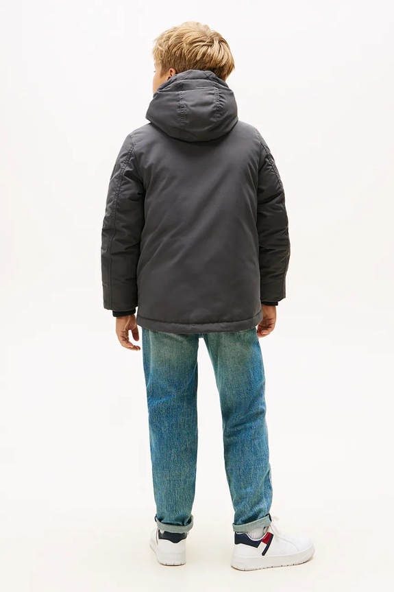 Παιδικό μπουφάν Tommy Hilfiger KB0KB09889.9BYA