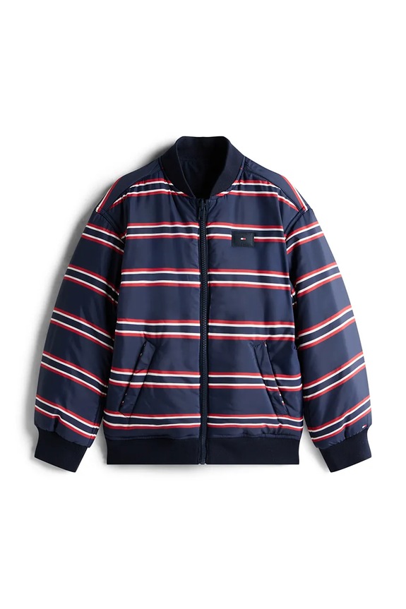 Chlapec Detská bunda Tommy Hilfiger KB0KB09957.128.176.9BYA tmavomodrá