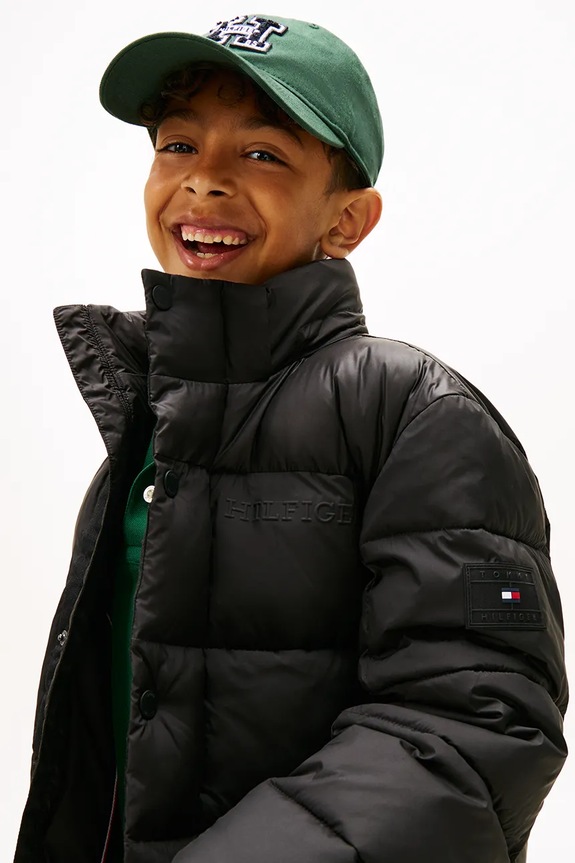Αγορίστικα Παιδικό μπουφάν Tommy Hilfiger KB0KB10093.128.176.9BYA μαύρο