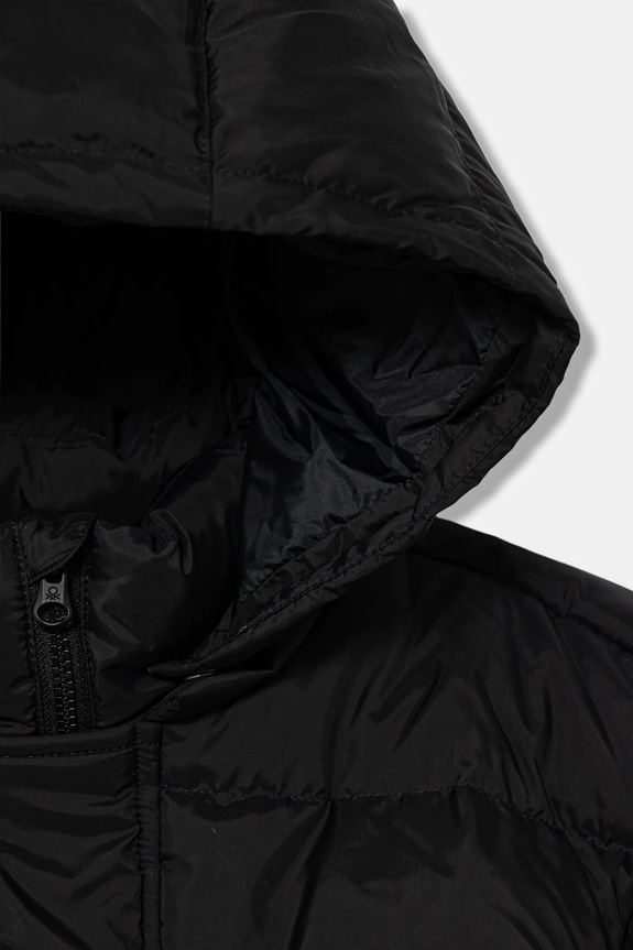 Αγορίστικα Παιδικό μπουφάν με πούπουλα United Colors of Benetton 2WU0CN017.G.Reprop.9BYA μαύρο