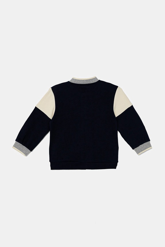 Detská mikina United Colors of Benetton 32N4G503Z.P.seasonal tmavomodrá AW25
